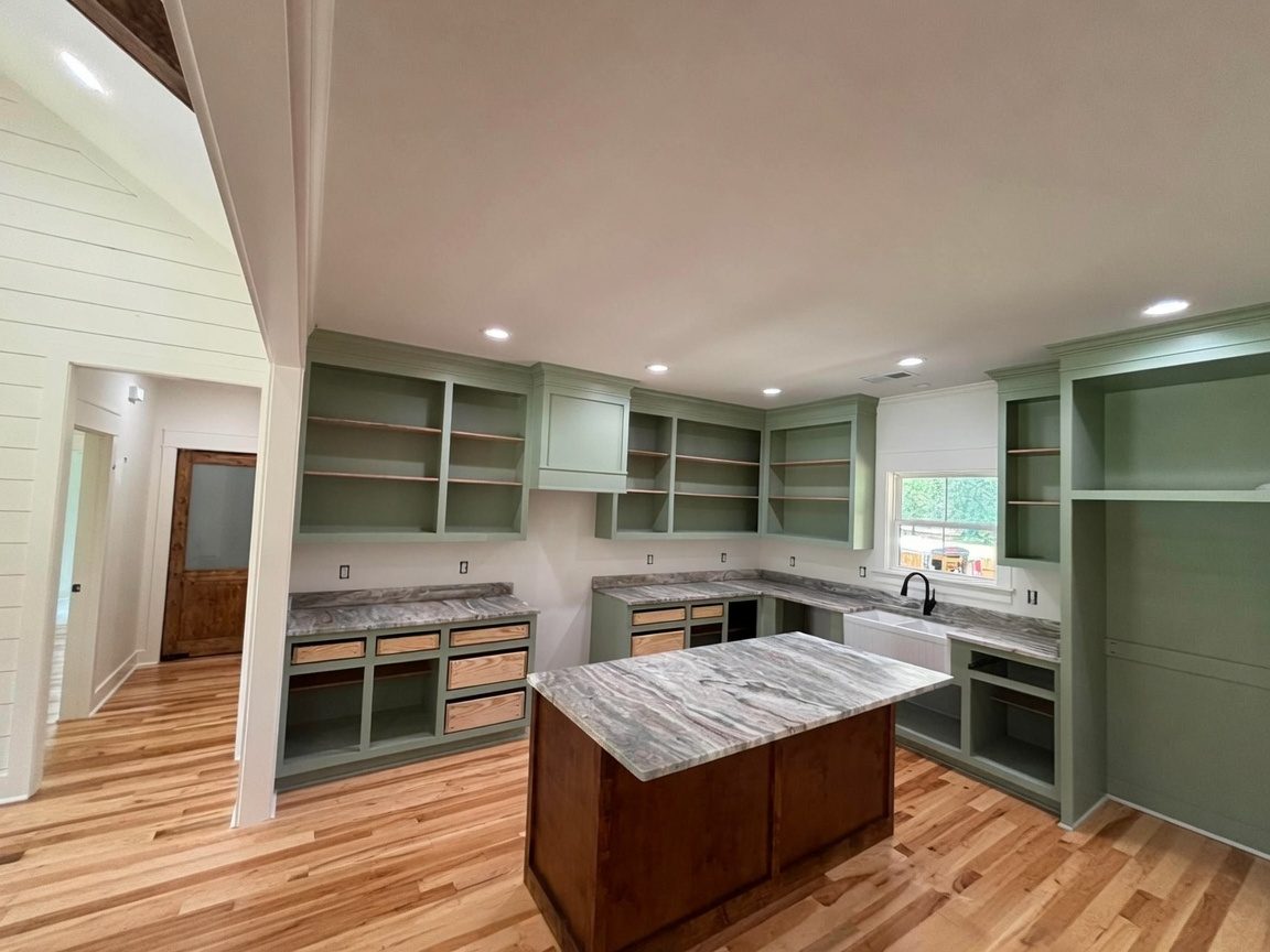 Orangeburg kitchen and baths in Fantasy Brown dolomite