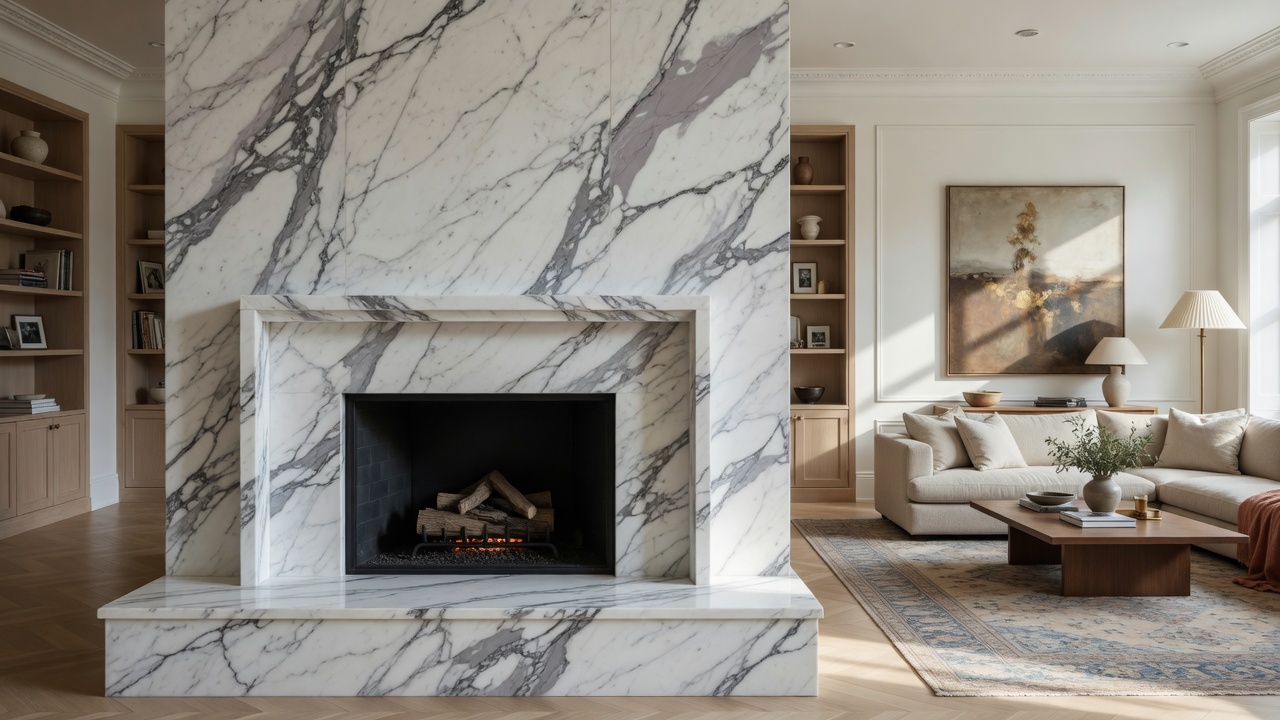 Marble fireplace surrounds example